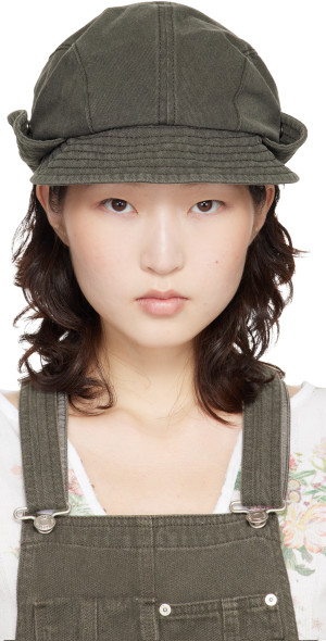 OPEN YY - Khaki Bucket Beret Cap