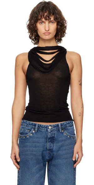 Paloma Wool - Black Oliveti Tank Top