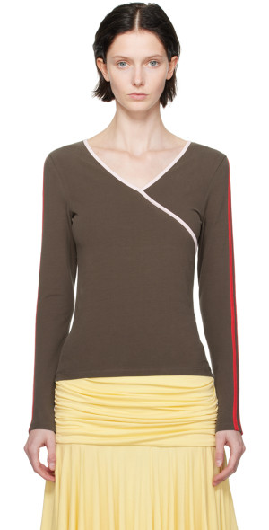 Paloma Wool - Brown Rosemary Long Sleeve T-Shirt