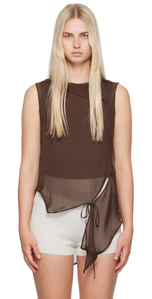 Paloma Wool - Brown Sato Tank Top