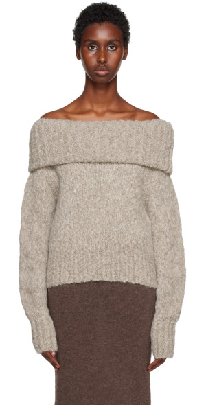 Paloma Wool - Taupe Carlota Sweater