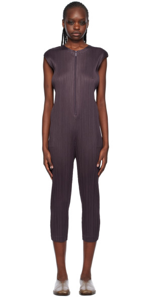 PLEATS PLEASE ISSEY MIYAKE - Purple Monthly Colors November Jumpsuit