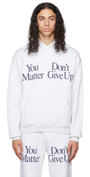 Praying - Gray 'Don't Give Up' Hoodie