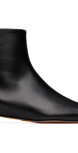 Proenza Schouler - Black Trap Flat Ankle Boots