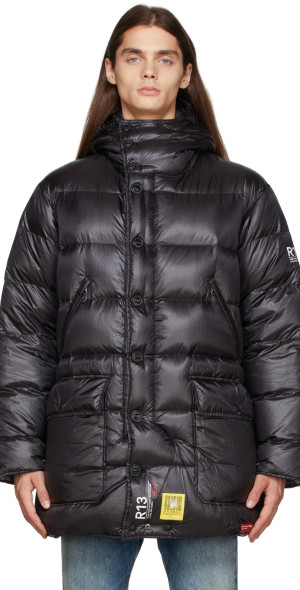 R13 Down Brumal Edition Padded Coat