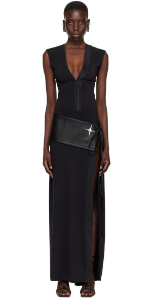 【完売品】RAGA MALAK BODEGA DRESS 黒ワンピース　XS 完売品】RAGA MALAK BODEGA DRESS 黒ワンピース XS