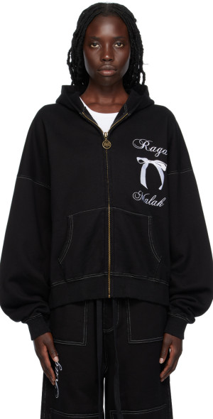 Raga Malak - Black Zip Hoodie