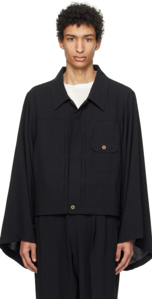 RAINMAKER KYOTO - Black Button Jacket