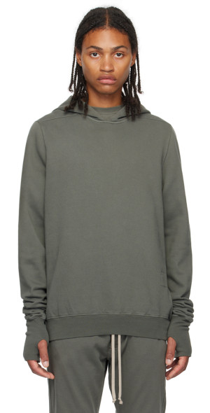 Rick Owens DRKSHDW - Gray Gauntlet Granbury Hoodie