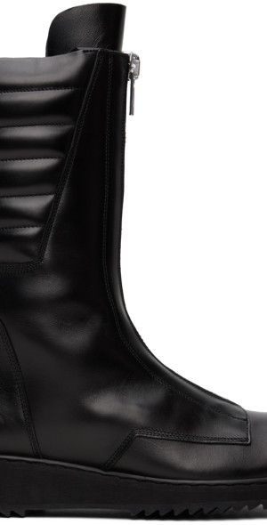 Rick Owens - Black Basket Creeper Boots