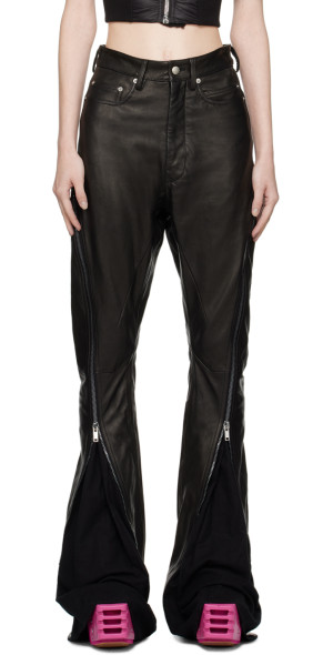 新品 RICK OWENS 23SS LEATHER BOLAN BANANA Bolan Banana in Black Leather – SVRN