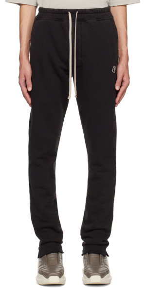 Rick Owens Black Moncler Edition Berlin Sweatpants