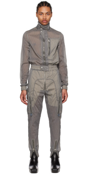 Rick Owens - Gray Bauhaus Jumpsuit