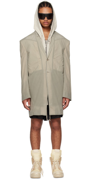 Rick Owens - Gray Jumbo Tatlin Coat