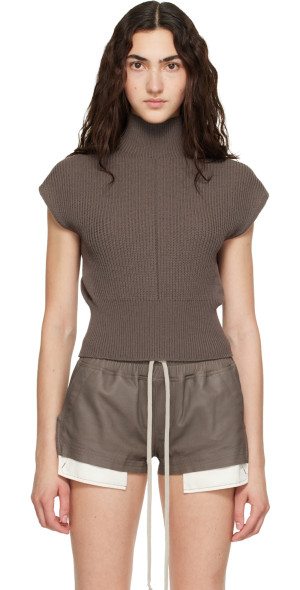 Rick Owens - Gray Tower SL Turtleneck