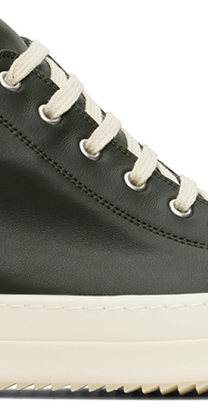 Rick Owens - Green Porterville Low Sneakers