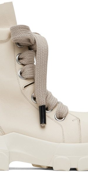 Rick Owens - Off-White Jumbo Laced Bozo Tractor Boots