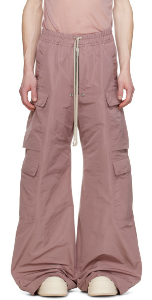 Rick Owens - Pink Cargobelas Cargo Pants
