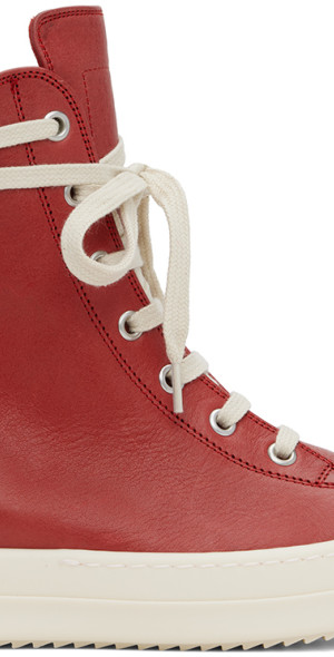 Owens Ramones Red Red Rick Owens Shoes Rick Owens LOW SNEAKS