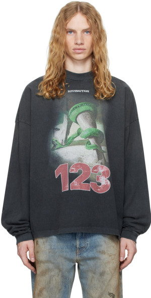 Rivington Roi Rebis - Black Inri Snake T-shirt