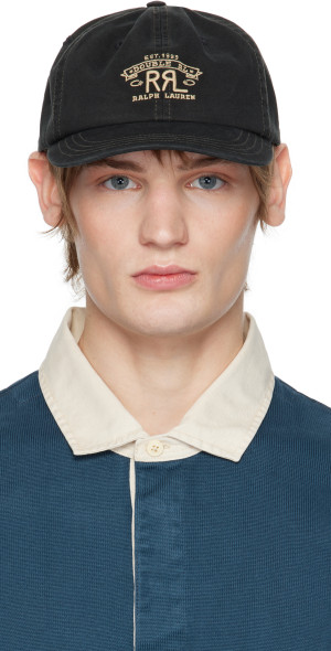 RRL - Black '' Ranch Logo Twill Ball Cap
