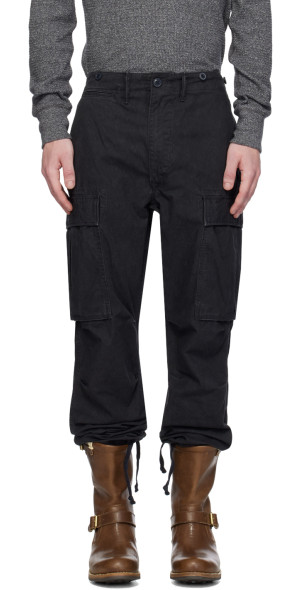 RRL - Black Surplus Cargo Pants