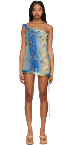 mesh high neck dress Journi High Neck Mesh Mini Dress | Backless Halter Mini Dress