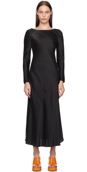 Silk Laundry - Black Sienna Maxi Dress