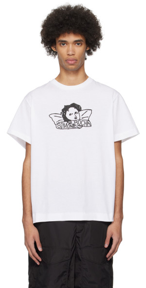 Simone Rocha - White Angel Baby T-Shirt