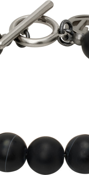 アクセサリー SOSHIOTSUKI SINGLE JUZU BRACELET 23aw SOSHIOTSUKI - Black Single Juzu Bracelet