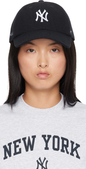 Sporty & Rich - Navy '47 Edition Yankees Serif Cap