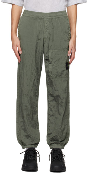 Stone Island - Green 31019 Nylon Metal Track Pants