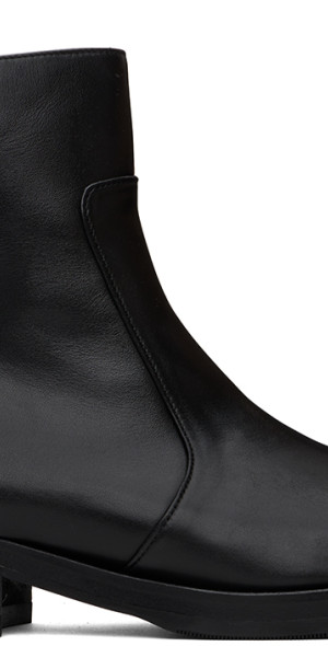 Studio Nicholson - Black Square Boots