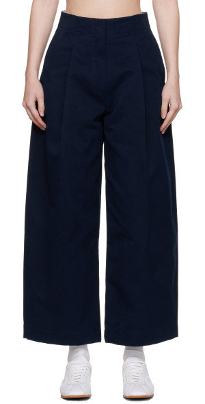 Studio Nicholson - Navy Dordoni Volume Trousers