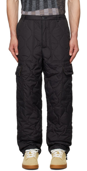 TAION - Black Military Down Cargo Pants