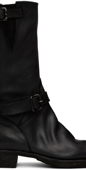 TAKAHIROMIYASHITA TheSoloist. - Black GUIDI Edition Engineer Boots