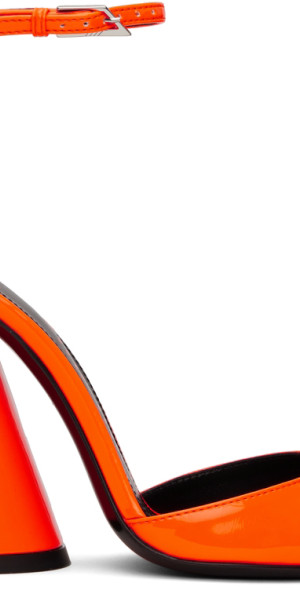 the attico orange heels