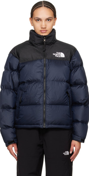 The North Face Navy Black 1996 Retro Nuptse Down Jacket