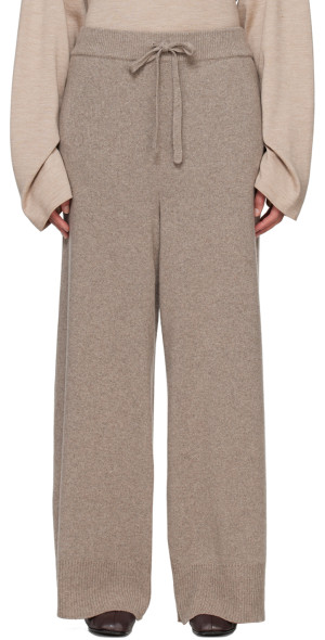 Pantalon The Row Anton En Cachemire – Large Haut Taille Haute – Taille M – Occasion état Neuf