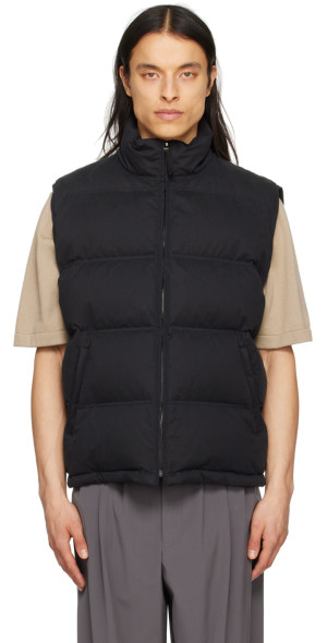 THE ROW GETTLER VEST ダウン リバーシブルベスト The Row - Black Gettler Reversible Down Vest