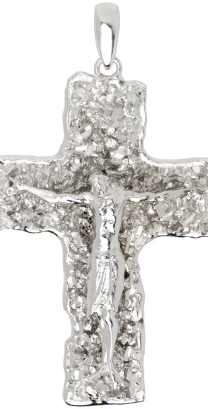 Venedacarter Small Flower Cross Pendant Veneda Carter Gold Flower