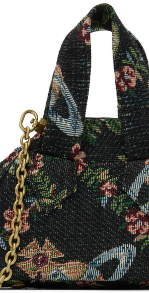 Vivienne Westwood - Black Mini Archive Yasmine Bag