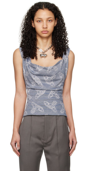 Vivienne Westwood - Blue Anna Tank Top