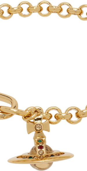 Vivienne Westwood Gold New Petite Orb Bracelet