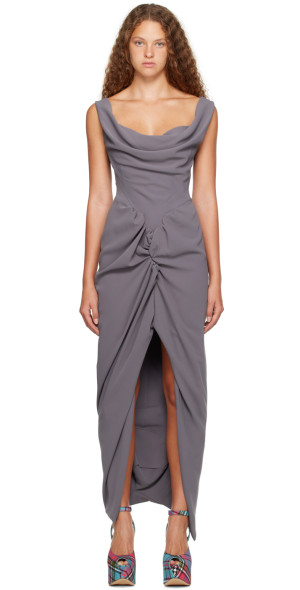 Vivienne Westwood - Gray Panther Midi Dress