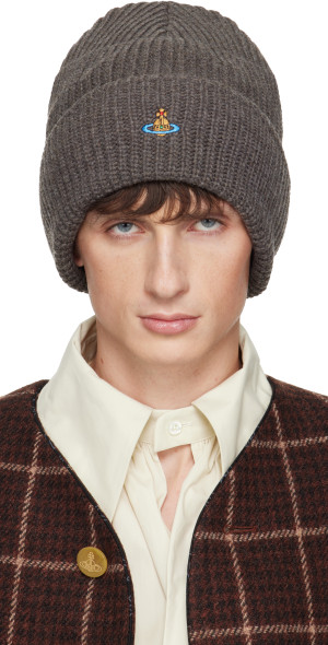 Vivienne Westwood - Gray Sporty Beanie