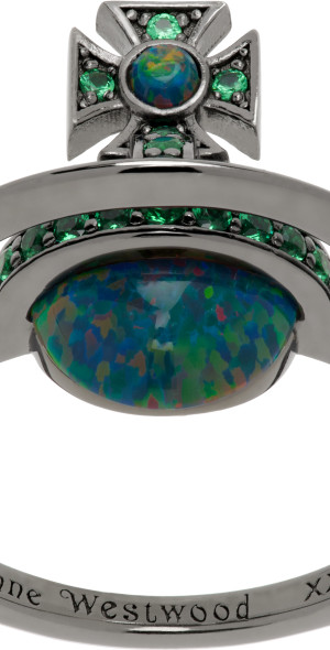 Vivienne Westwood リング　ガンメタル Vivienne Westwood - Gunmetal Franca Ring