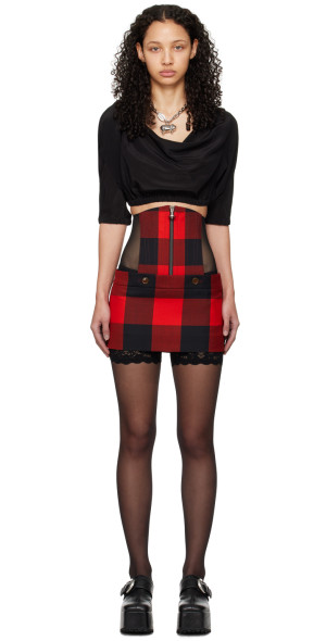 Vivienne Westwood - Red Foam Corset Miniskirt