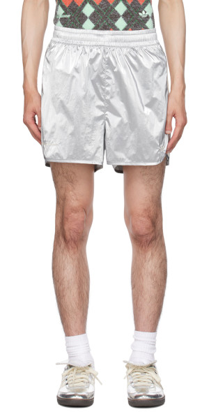 Wales Bonner - Silver adidas Originals Edition Shorts