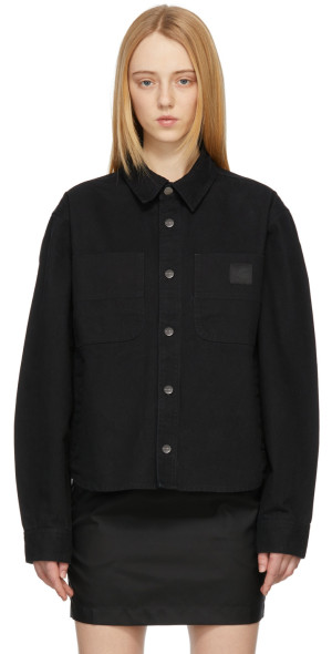 WARDROBE.NYC - Black Carhartt Edition WIP Shirt Jacket